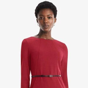 The Etsuko Dress - Crimson